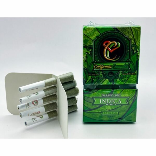 5 PACK INDICA PRE-ROLLS