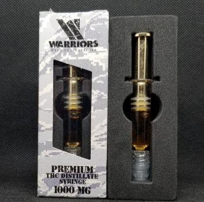 1000MG PREMIUM THC DISTILLATE SYRINGE