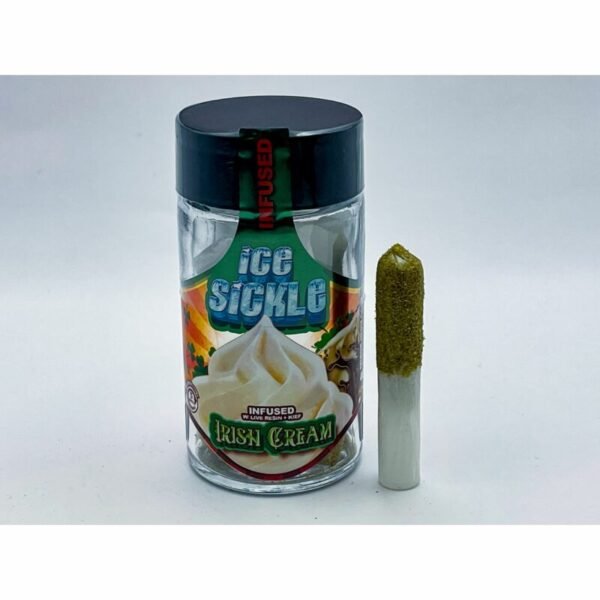 Cali Emerald Dream Irish Cream Indica Pre-Rolls – 4 Pack Ice Sickle Edition