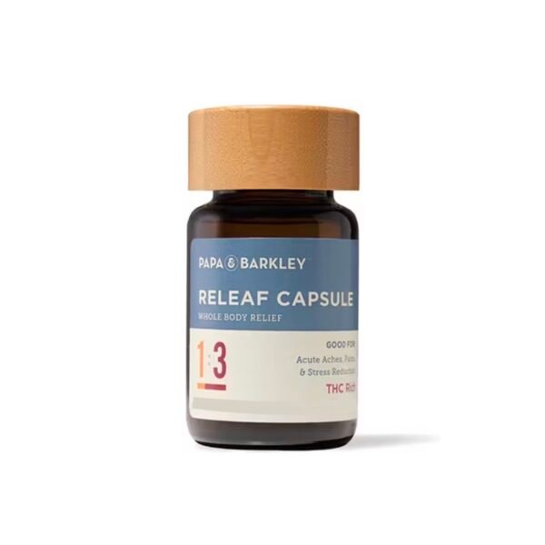 Papa & Barkley | THC Rich | Capsules 1:3 (30 Caps)