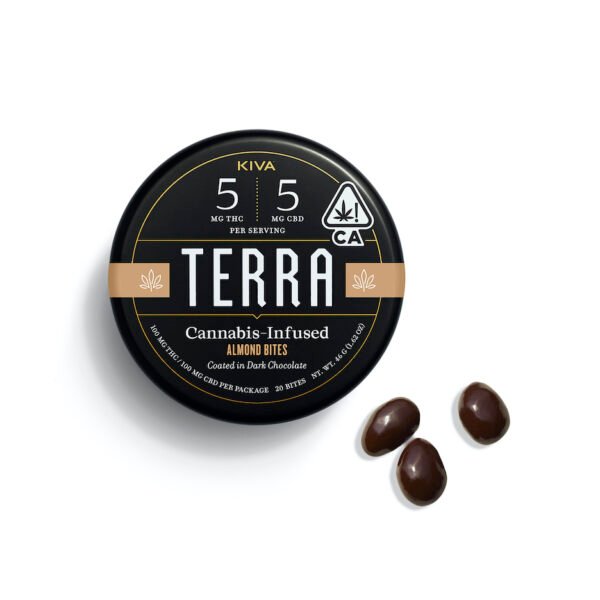 Kiva | Terra Bites | Dark Chocolate Almond 5:5
