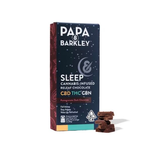 Papa & Barkley | Sleep CBN | Dark Chocolate With Pomegranate