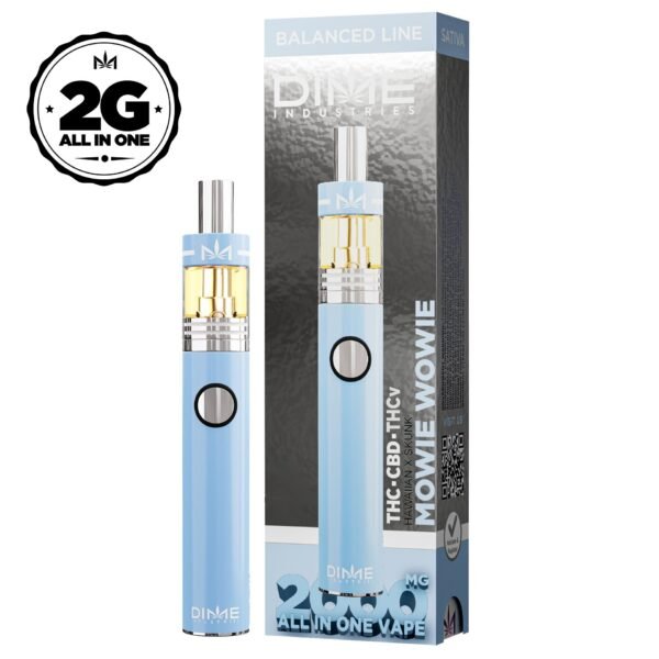 Dime | 2g THC:CBD:THCv Disposable | Maui Wowie