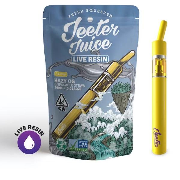 Jeeter | Disposable Live Resin Pen | Hazy Og