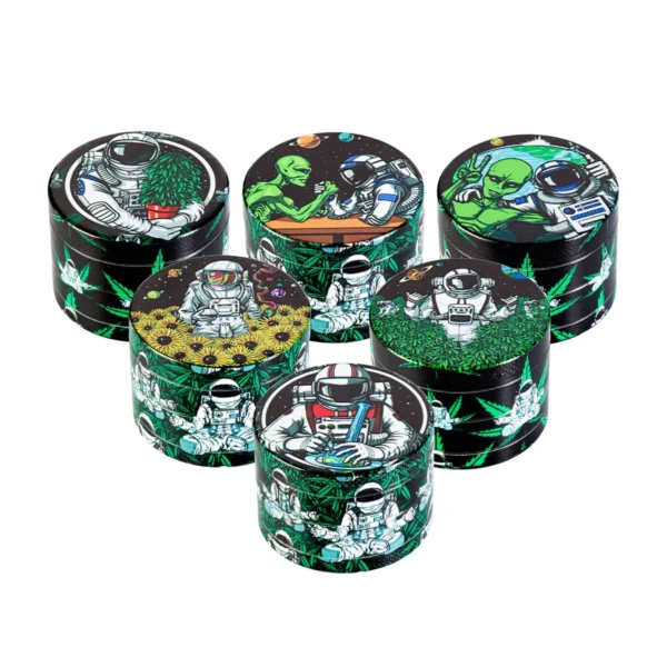 SPACED OUT 4 PART GRINDER 50MM