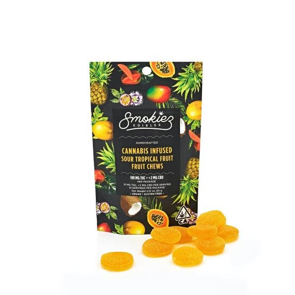 Smokiez | Fruit Chews | Sour Tropical Fruit