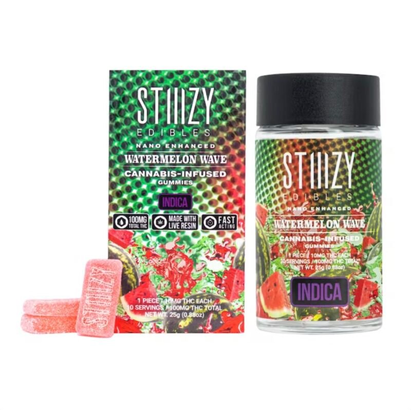 STIIIZY | Live Resin Gummies | Watermelon Wave