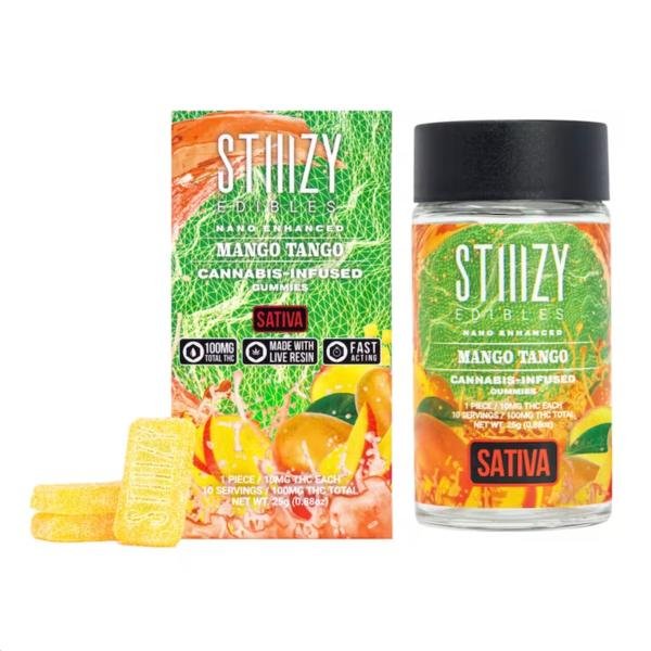 STIIIZY | Live Resin Gummies | Mango Tango