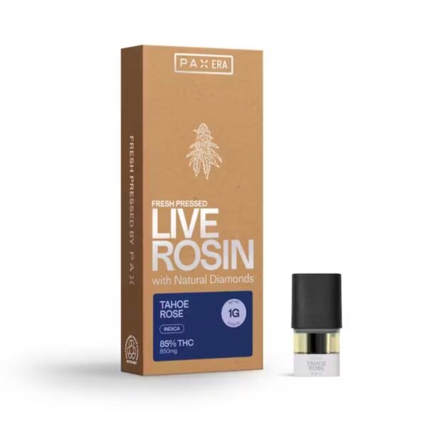 PAX Era | 0.5g Live Rosin Pod | Tahoe Rose